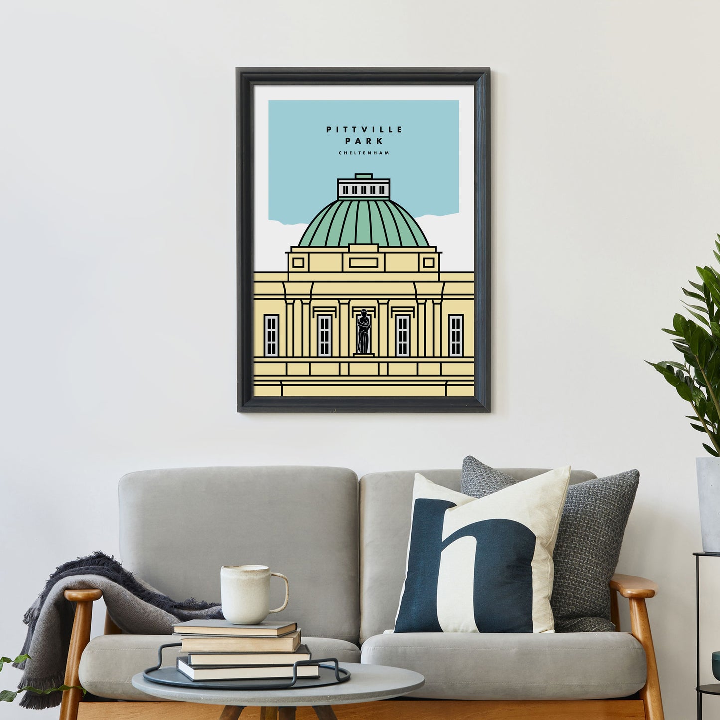 Pittville Pump Room, Cheltenham Personalised Art Print